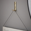Enkel skolkrog i messing, 8 cm