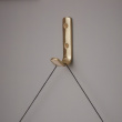 Enkel skolkrog i messing, 8 cm