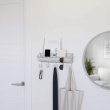 Knagerække med opbevaring, UMBRA HAMMOCK ORGANIZER, 41,5 x H 18 cm lysegrå
