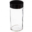 Krydderireol i bambus med 6 glasbeholdere, BAMBOO SPICE RACK, Natur