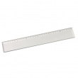 Lineal i kraftig akryl, CRISTAL CLEAR, 30 cm, Klar