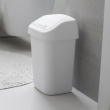 Papirkurv med vippelåg 10L