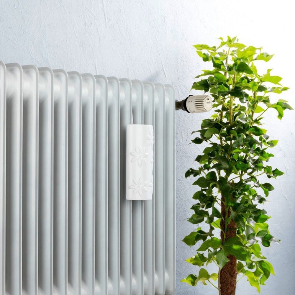 Luftfugter til radiator i keramik, Blomster i gruppen Opbevaring / Vask og tør hos SmartaSaker.se (41665)