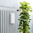 Luftfugter til radiator i keramik, Riflet