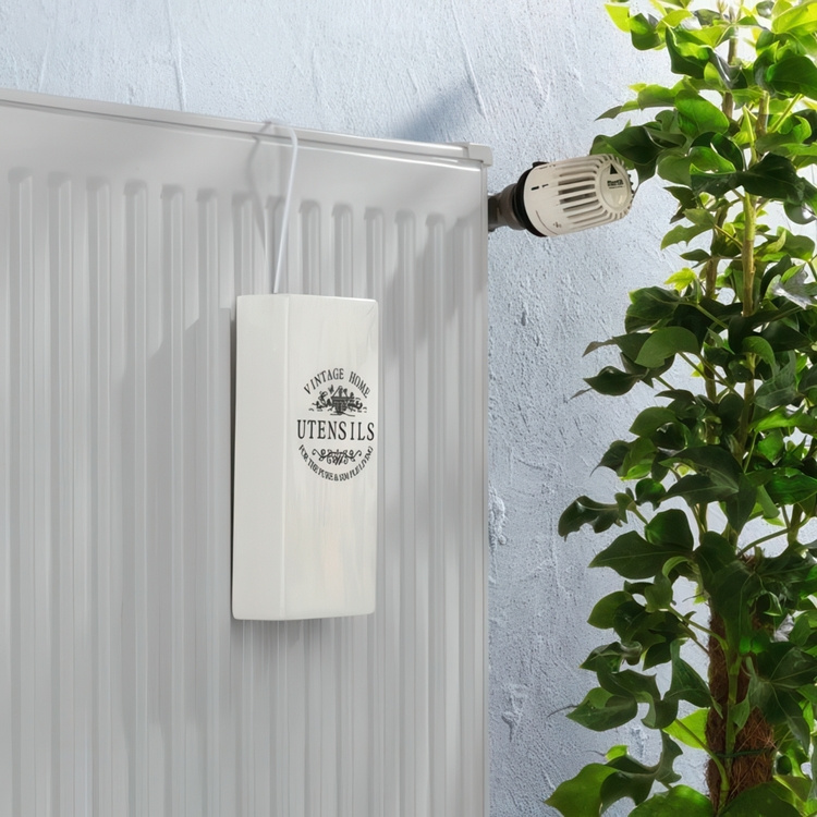 Luftfugter til radiator i keramik, Vintage i gruppen Opbevaring / Vask og tør hos SmartaSaker.se (41669)
