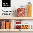 Lufttæt beholder 0,8L, SmartStore Vision