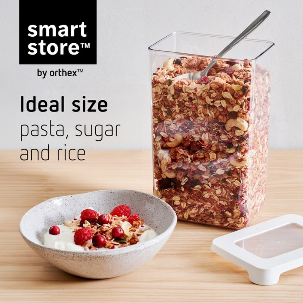 Lufttæt beholder 1,6L, SmartStore Vision i gruppen Opbevaring / Køkkenopbevaring / Opbevaringsbeholdere / SmartStore opbevaringsbokse hos SmartaSaker.se (41692)