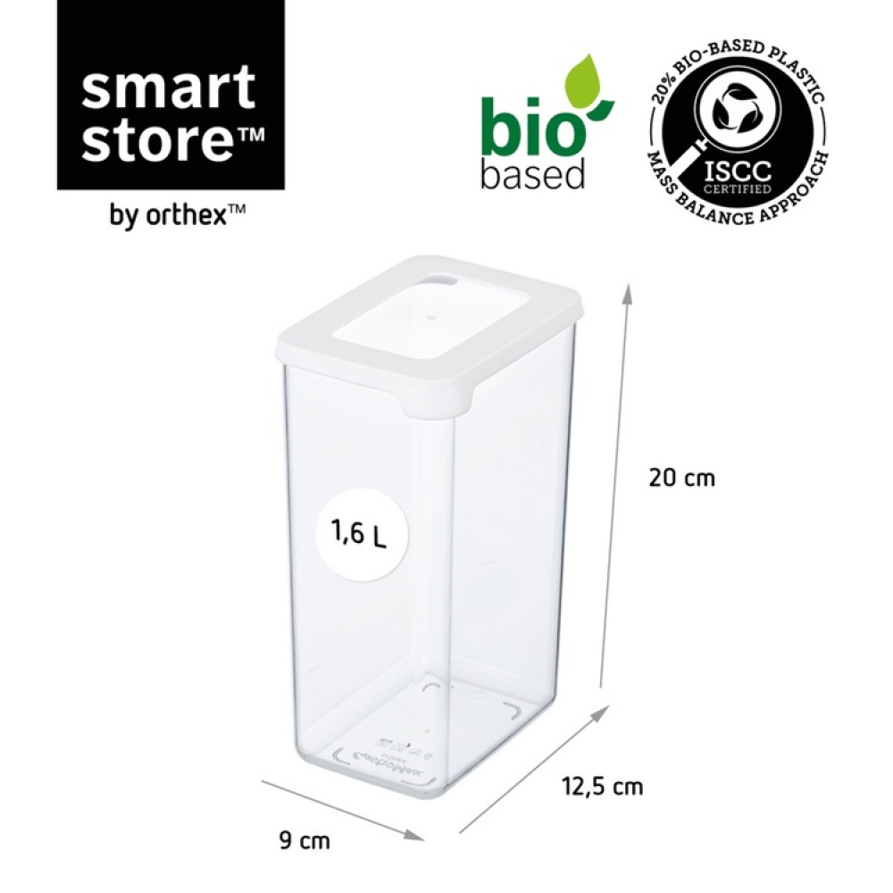 Lufttæt beholder 1,6L, SmartStore Vision i gruppen Opbevaring / Køkkenopbevaring / Opbevaringsbeholdere / SmartStore opbevaringsbokse hos SmartaSaker.se (41692)