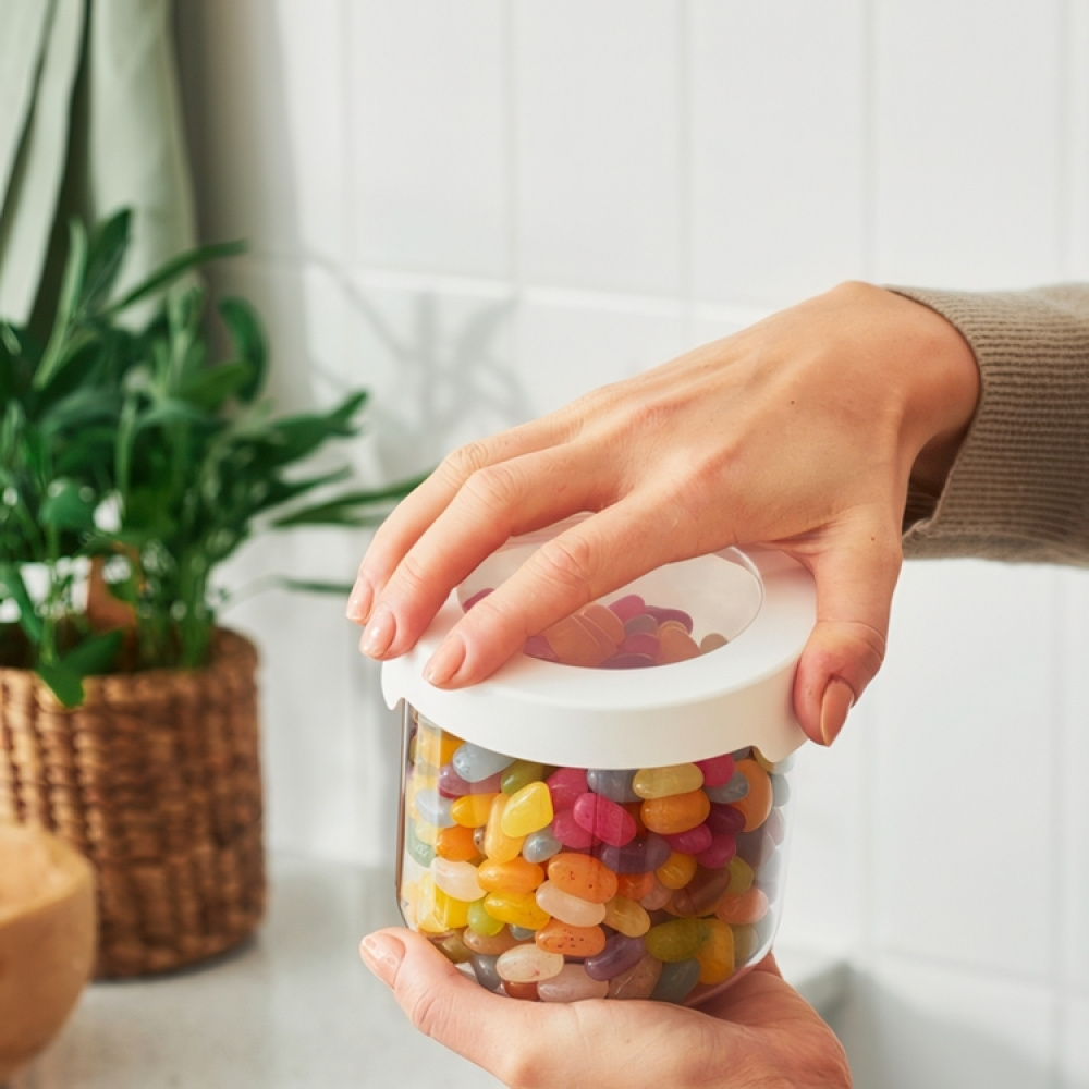 Lufttæt rund beholder 0,75L, SmartStore Vision i gruppen Opbevaring / Køkkenopbevaring / Opbevaringsbeholdere / SmartStore opbevaringsbokse hos SmartaSaker.se (41701)