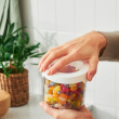 Lufttæt rund beholder 0,75L, SmartStore Vision