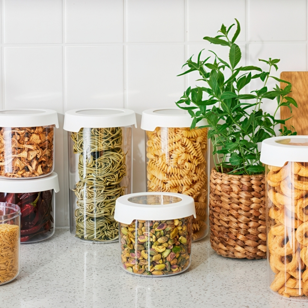 Lufttæt rund beholder 1,45L, SmartStore Vision i gruppen Opbevaring / Køkkenopbevaring / Opbevaringsbeholdere / SmartStore opbevaringsbokse hos SmartaSaker.se (41702)