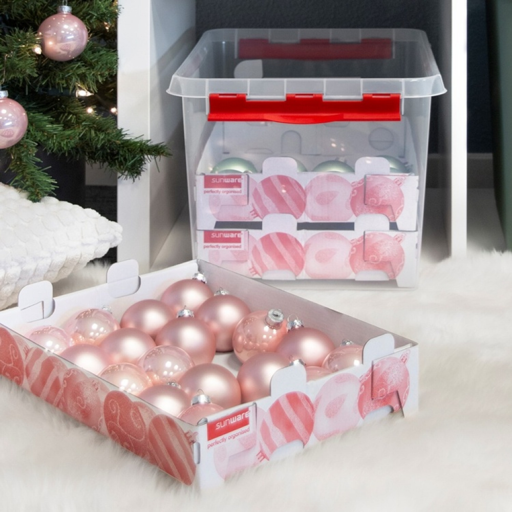 Opbevaringskasse til julepynt 22 L, X-Mas i gruppen Opbevaring / Lager- og garageopbevaring hos SmartaSaker.se (41725)