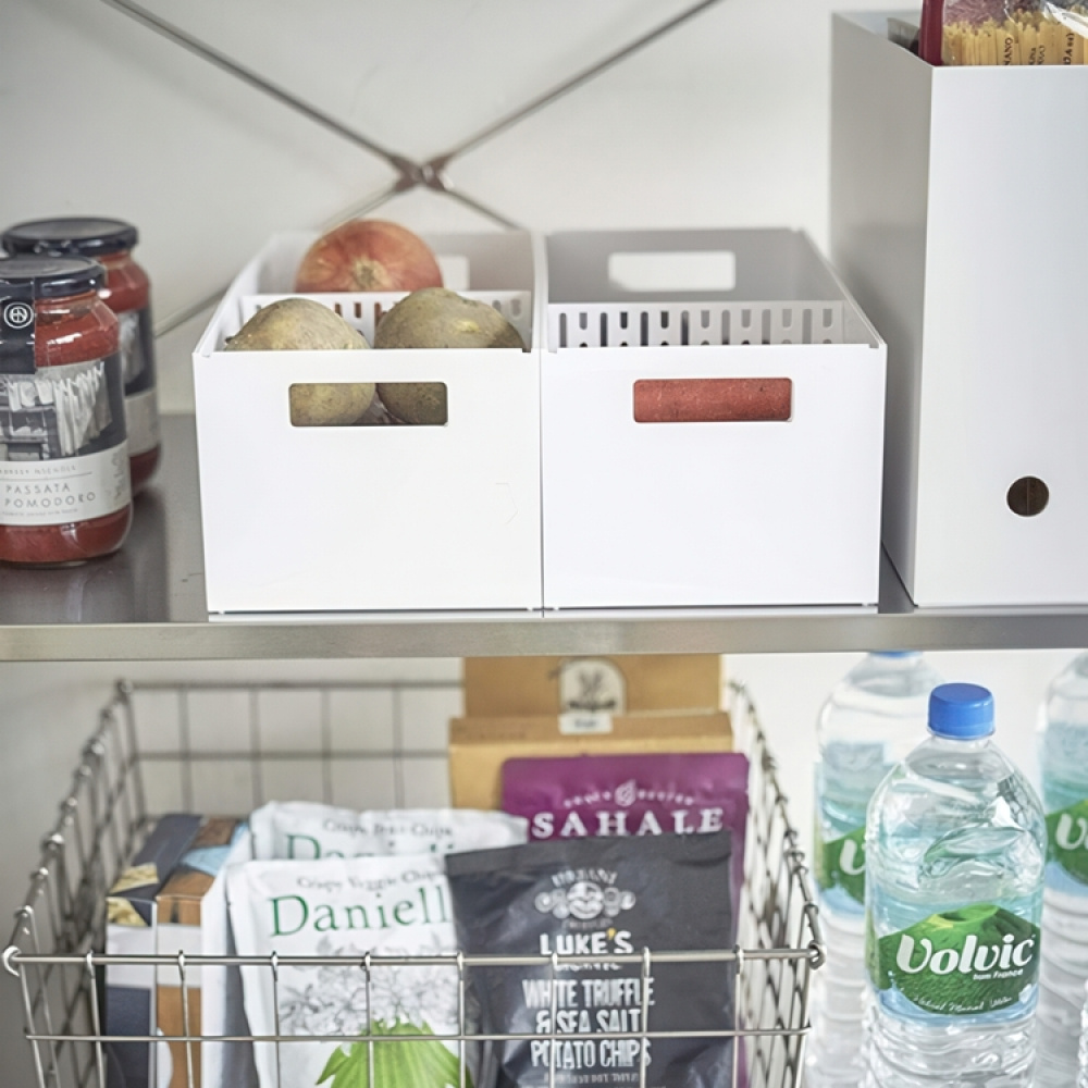 Grøntsagskurv i metal, Yamazaki i gruppen Opbevaring / Køkkenopbevaring / Organiser køkkenskabe hos SmartaSaker.se (41789)