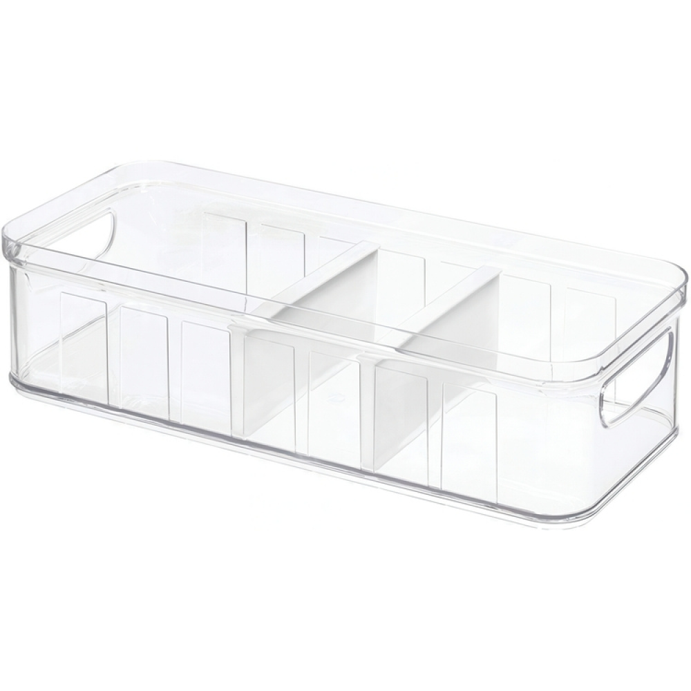 Opbevaringsboks til køleskab, 38,1x16,5 cm, iDesign i gruppen Opbevaring / Køkkenopbevaring / Køleskabsopbevaring hos SmartaSaker.se (41811)