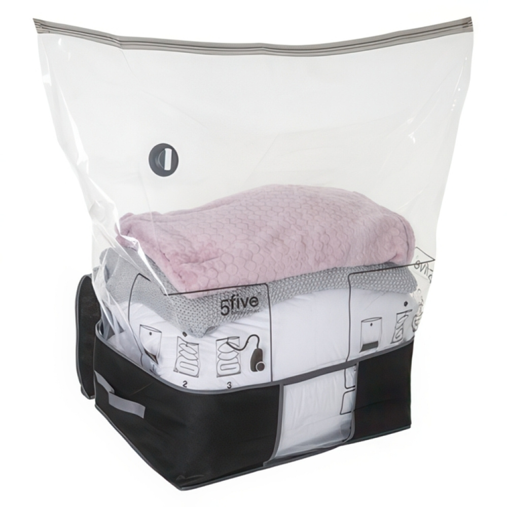 Opbevaringskasse med vakuumpose, 60x45x25 cm i gruppen Opbevaring / Garderobeopbevaring / Vakuumlagring / Kasser med vakuumposer hos SmartaSaker.se (41821)