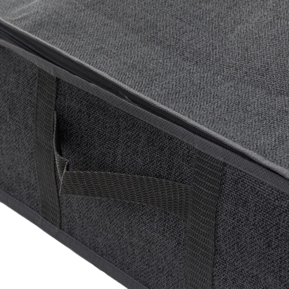 Opbevaringskasse med vakuumpose, 60x45x15 cm, mørkegrå i gruppen Opbevaring / Garderobeopbevaring / Vakuumlagring / Kasser med vakuumposer hos SmartaSaker.se (41822)