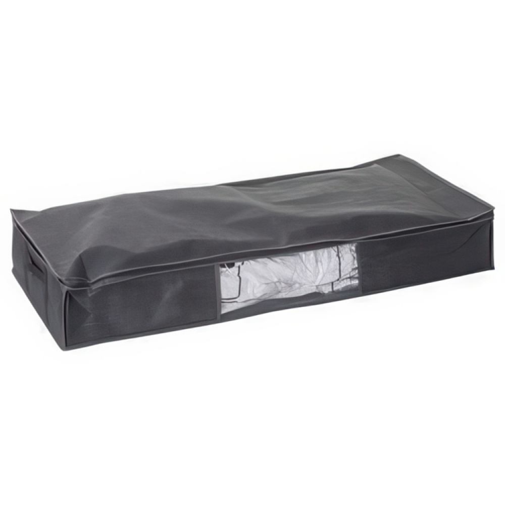 Opbevaringskasse med vakuumpose, 100x45x15 cm, Mørkegrå i gruppen Opbevaring / Soveværelsesopbevaring / Under sengen-opbevaring hos SmartaSaker.se (41827)