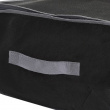 Opbevaringskasse med vakuumpose, 100x45x15 cm, sort