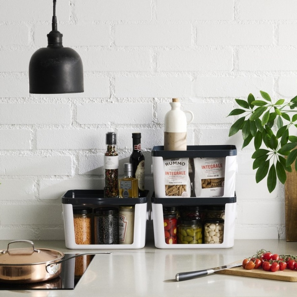 Opbevaringskasse med åben front 7,2L, SmartStore i gruppen Opbevaring / Opbevaringskasser / SmartStore opbevaringskasser hos SmartaSaker.se (41833)