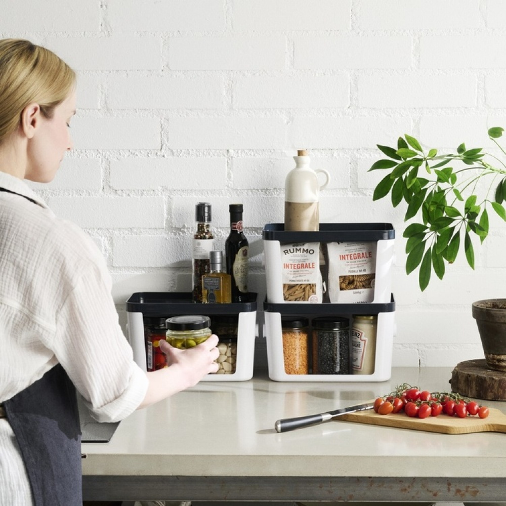 Opbevaringskasse med åben front 7,2L, SmartStore i gruppen Opbevaring / Opbevaringskasser / SmartStore opbevaringskasser hos SmartaSaker.se (41833)