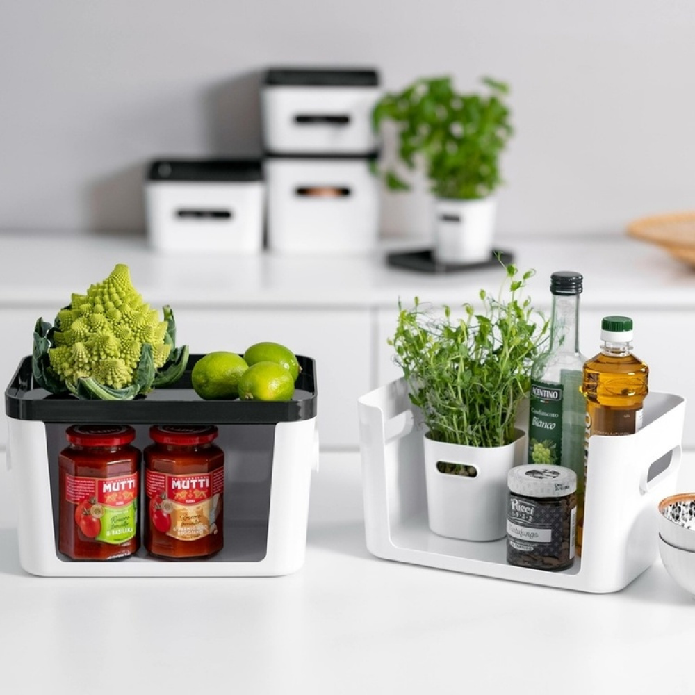 Opbevaringskasse med åben front 7,2L, SmartStore i gruppen Opbevaring / Opbevaringskasser / SmartStore opbevaringskasser hos SmartaSaker.se (41833)
