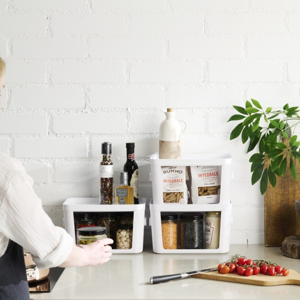 Opbevaringskasse med åben front 7,2L, SmartStore i gruppen Opbevaring / Opbevaringskasser / SmartStore opbevaringskasser hos SmartaSaker.se (41833)