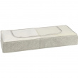 Blød opbevaringskasse, 105x45x15 cm, Beige