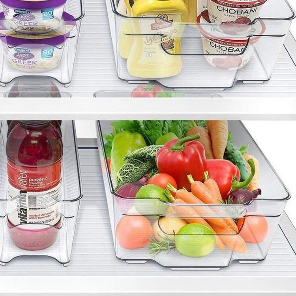 Åben opbevaringskasse til køleskab, 37x22 cm i gruppen Opbevaring / Køkkenopbevaring / Køleskabsopbevaring hos SmartaSaker.se (41861)