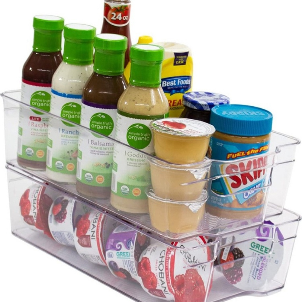 Åben opbevaringskasse til køleskab, 31x21 cm i gruppen Opbevaring / Køkkenopbevaring / Køleskabsopbevaring hos SmartaSaker.se (41862)