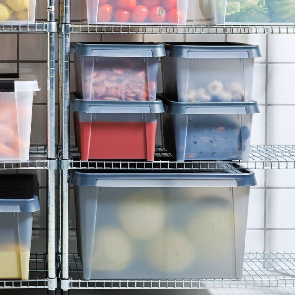 Vandtæt opbevaringskasse med låg 13L, SmartStore Dry i gruppen Opbevaring / Opbevaringskasser / SmartStore opbevaringskasser hos SmartaSaker.se (41882)