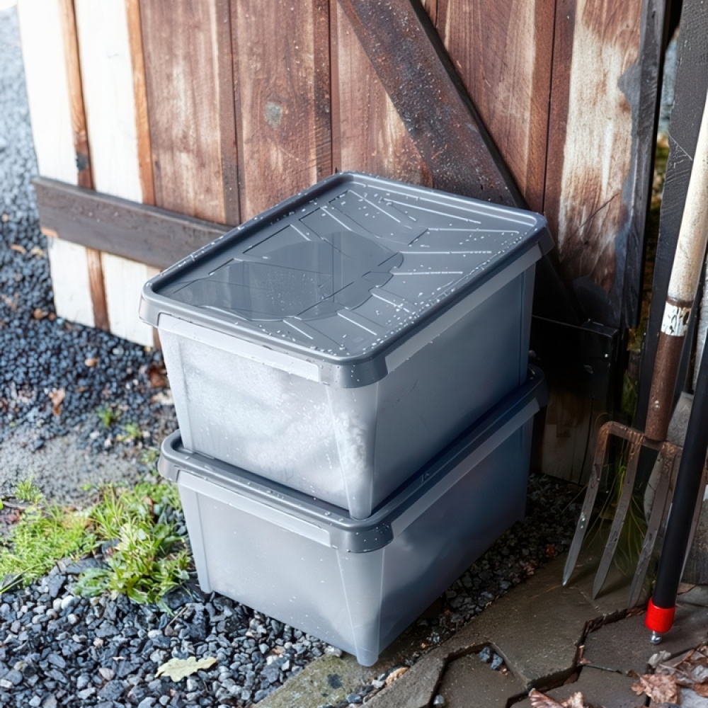 Vandtæt opbevaringskasse med låg 55L, SmartStore Dry i gruppen Opbevaring / Opbevaringskasser hos SmartaSaker.se (41884)