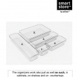 Langsmal skuffeindretning til småopbevaring, 30x10x6 cm, SmartStore