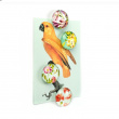 Glasmagneter 4-pak, Blomster