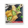 Magnetfigur 5-pak, Avocado