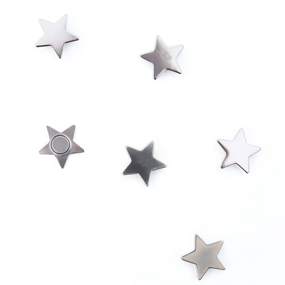 Magnetfigurer 6-pak, Stjerne i gruppen Opbevaring / Magneter og selvklæbende hos SmartaSaker.se (42001)