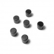 Minimagnet cylinder 6-pak, Sort