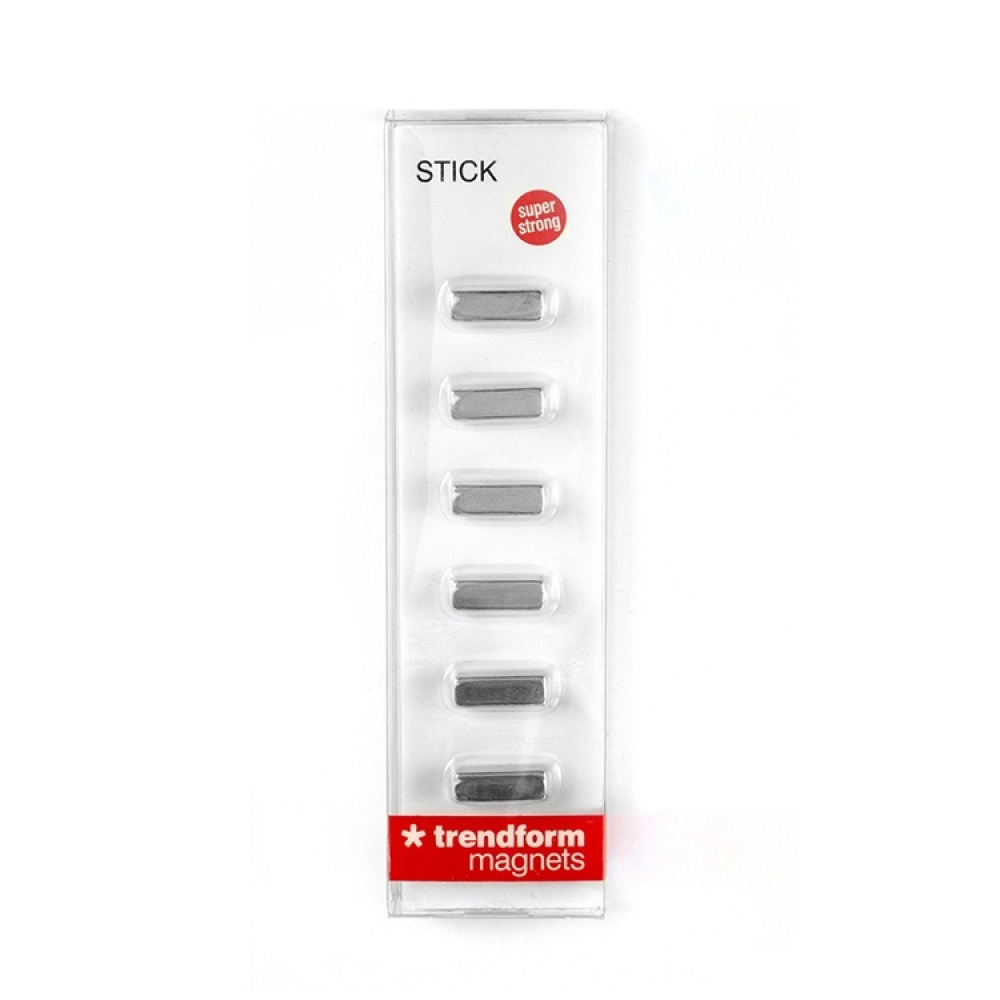 Rektangulær minimagnet 6-pak i gruppen Opbevaring / Magneter og selvklæbende / Stærke magneter hos SmartaSaker.se (42037)