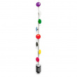 Magnetisk fotoophæng med vægt og 8 farverige magneter 150 cm
