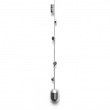 Magnetisk fotoophæng med vægt og 8 magneter 150 cm, sølv