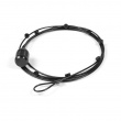Magnetisk fotoophæng med lod og 8 magneter 150 cm, Sort