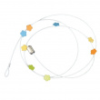 Magnetisk fotoophæng med vægt og 8 blomstermagneter, 150 cm