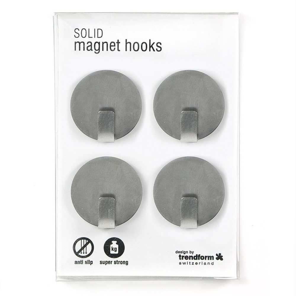 Stærk magnetkrog 4-pak i gruppen Opbevaring / Magneter og selvklæbende / Magnetkroge hos SmartaSaker.se (42070)