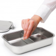 Madkasse i metal med rumdeler 2L, Brabantia
