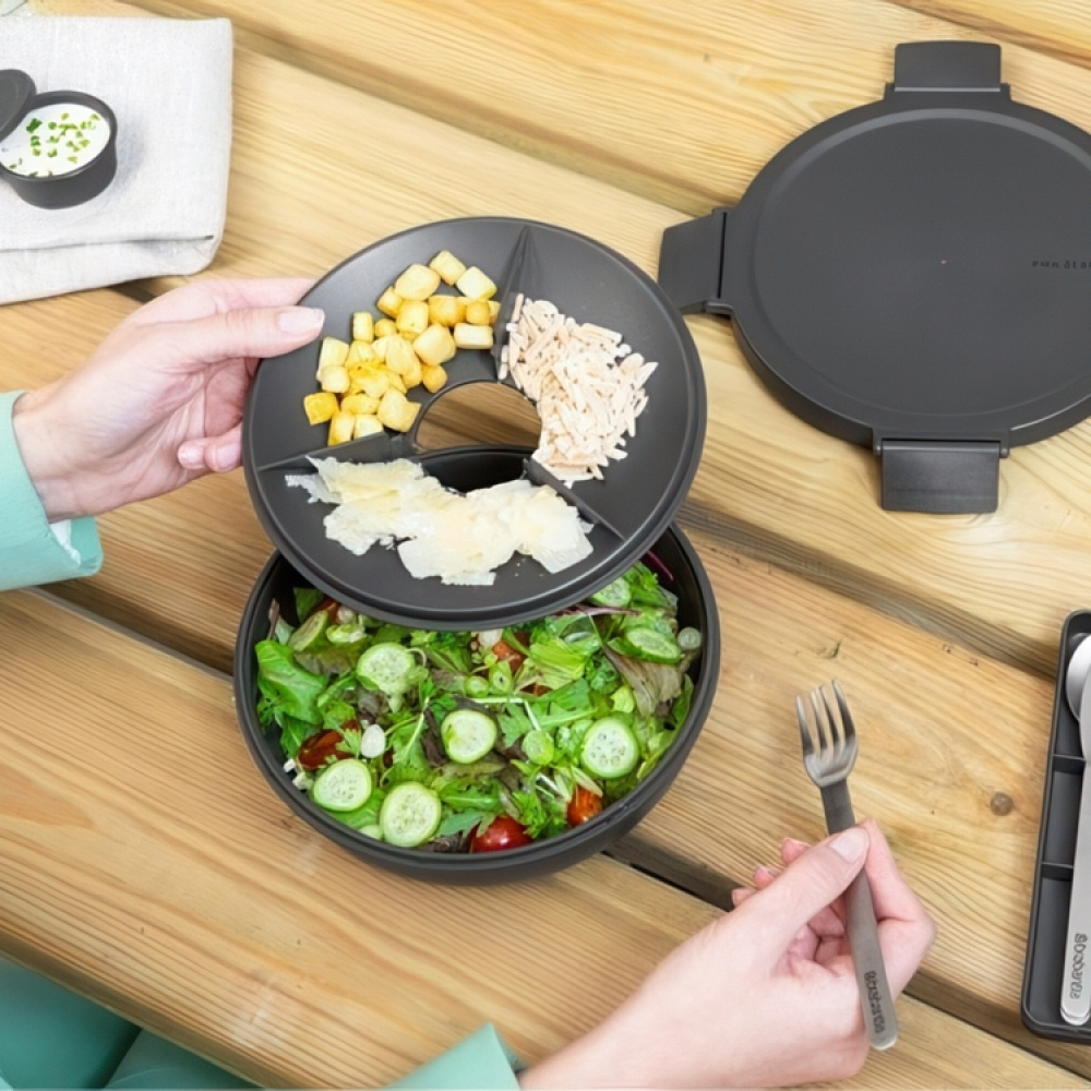 Madkasse til salat 1,3L, Brabantia i gruppen Opbevaring / Køkkenopbevaring / Madkasser / SmartStore madkasser hos SmartaSaker.se (42114)