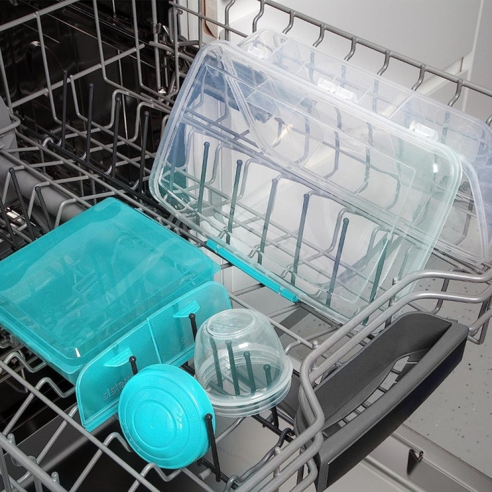 Bentoboks med rum og beholder 1,76L, Sistema i gruppen Opbevaring / Køkkenopbevaring / Madkasser / Frokostbokse og Bento hos SmartaSaker.se (42120)