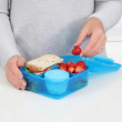 Bentoboks med 5 rum og beholder 1,25 L, Sistema