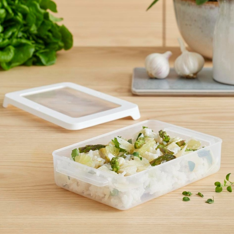 Madkasse 0,6L, SmartStore Snack, Hvid i gruppen Opbevaring / Køkkenopbevaring / Madkasser / Madkasser i plast hos SmartaSaker.se (42141)
