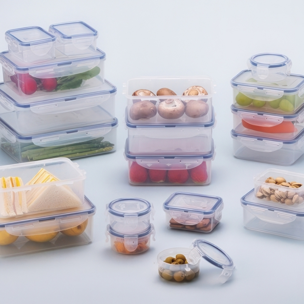 Madkasse i plast 1,1L, LocknLock i gruppen Opbevaring / Køkkenopbevaring / Madkasser / Madkasser i plast hos SmartaSaker.se (42152)