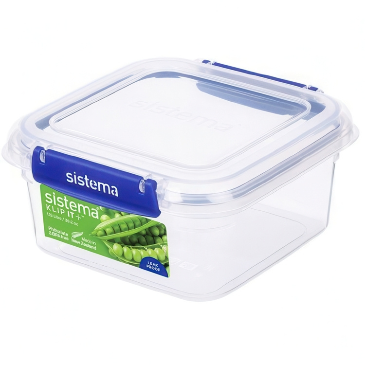 Firkantet madkasse 1,15 L, Sistema i gruppen Opbevaring / Køkkenopbevaring / Madkasser hos SmartaSaker.se (42153)