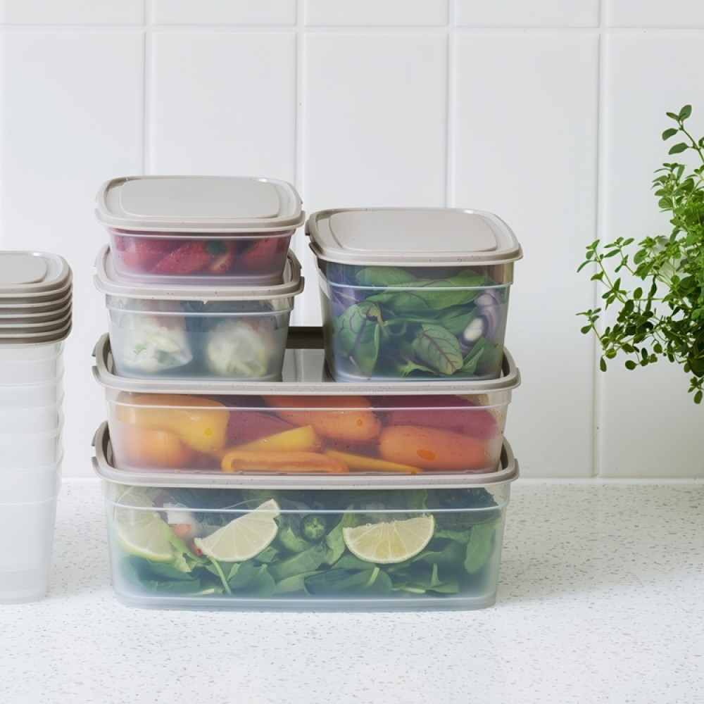 Stor madkasse 2,2 L, SmartStore, Grå i gruppen Opbevaring / Køkkenopbevaring / Madkasser hos SmartaSaker.se (42158)